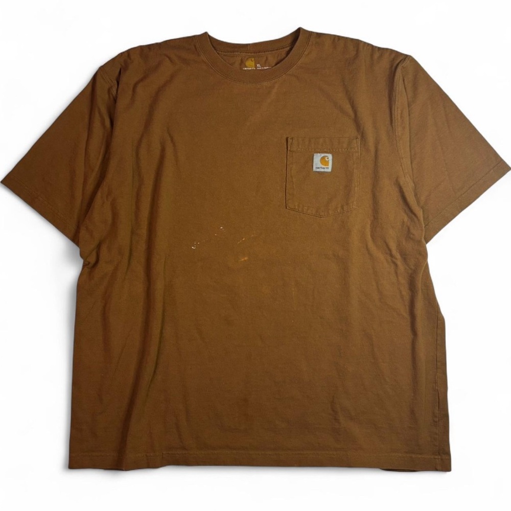 Carhartt Brown Pocket T-Shirt